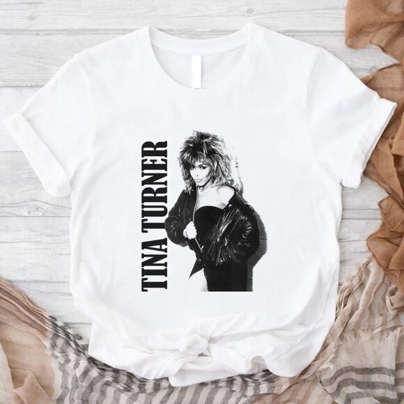 Tina Turner Simply The Best Music Legend Pop Icon Graphic Fan Gift T-Shirt 166 - Picture 1 of 5